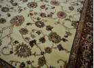 Тъкан персийски килим Blue stones 1807_cream